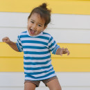 teal stripe rashie