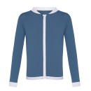 zip up indigo rashie